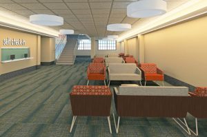 Waiting Area - SCSU Health and Human Services Renovation