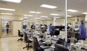 Allina Health Central Laboratory work stations