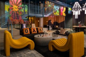 Moxy Oakland Downtown Lobby