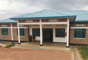 Rwanda Maternity Hospital exterior entrance