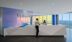 Moov Technologies interior lobby/reception